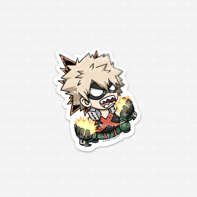 Bakugo Sticker