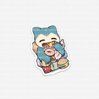 Image 1 of Snorlax Sticker