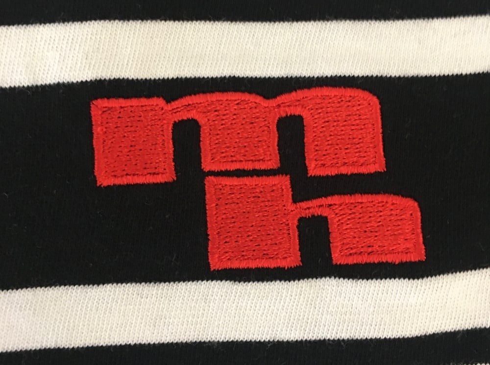 MH013BW MULE HAUS SMACK MY STITCH UP BLACK / WHITE