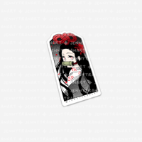 Image 1 of Nezuko Omamori Sticker