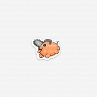 Image 1 of Pochita Mini Sticker