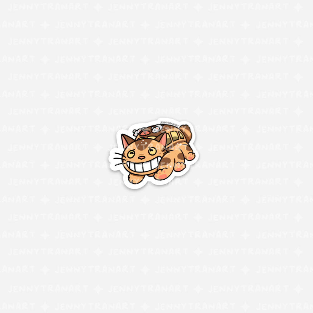 Catbus Mini Sticker