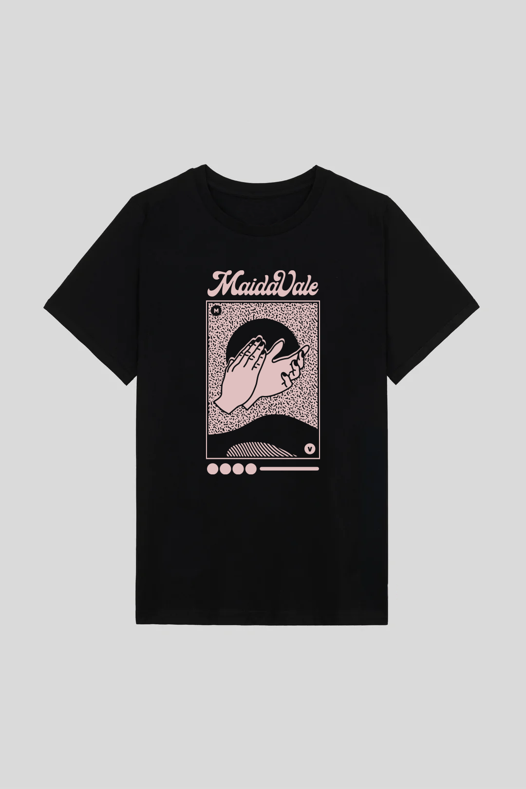 Image of T-shirt [Black/Pink]