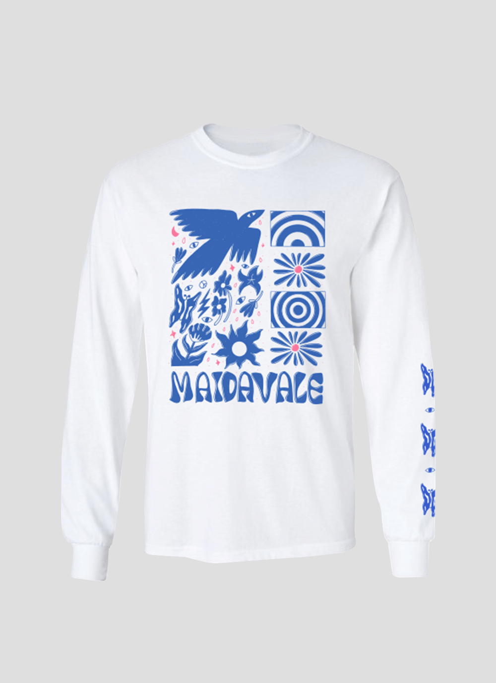 Long Sleeve [White/Blue/Pink]