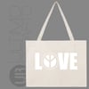 Shopping Bag Canvas - LOVE (UR050)