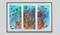 Image 1 of Secret Garden Triptych - Purchase Set or Framed Set