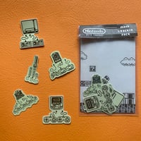 Image 1 of Nintendo Home Consoles Mini Sticker Pack