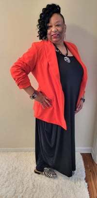 Image 3 of Sexy Red Hot maxi dress 