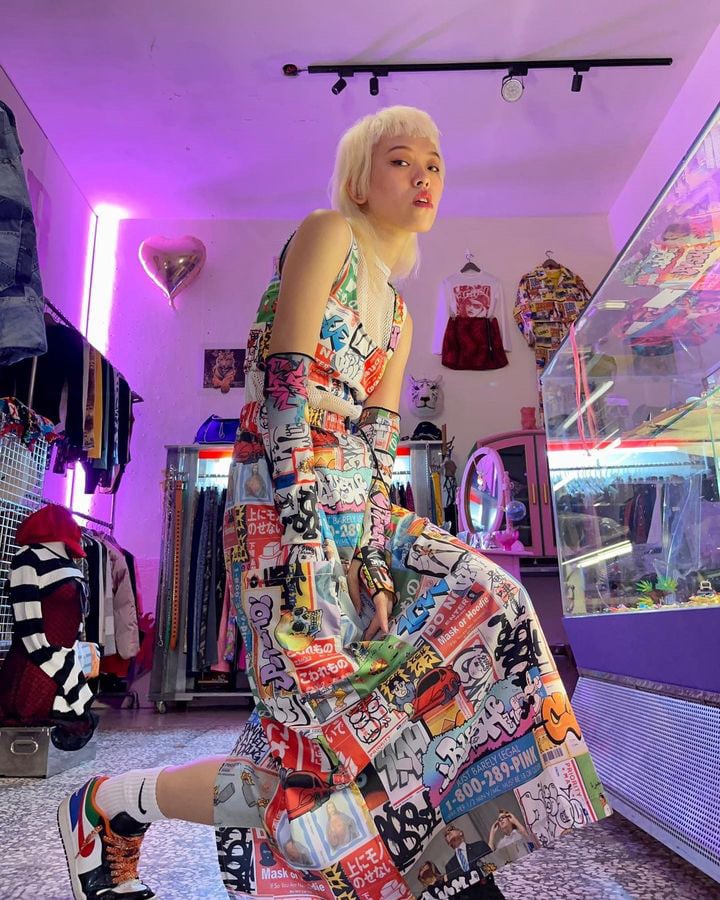 Image of VANDALS 2.0 nylon long skirt 