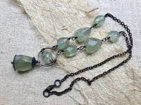 Image 2 of Underwater necklace - Prehnite stones