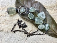 Image 1 of Underwater necklace - Prehnite stones