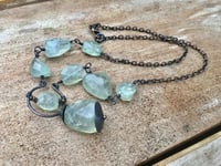 Image 3 of Underwater necklace - Prehnite stones