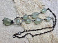 Image 4 of Underwater necklace - Prehnite stones