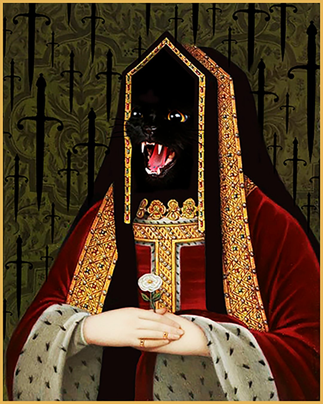 Image of HOLY CATS -postcards set-