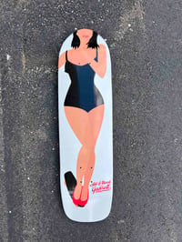 Shaped Gansett Girl - All I Need skateboard