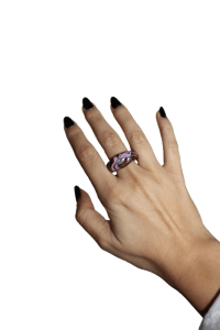 Image 2 of Brown  Lilac Marble 🤎💜