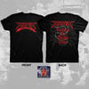 RIPPER "RTDR" RED PRINT T-SHIRT + SIGNED CD DIGIPAK BUNDLE