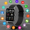 LIGE New Smart Watch Men Full Touch Screen Sport Fitness Watch IP67 Waterproof Bluetooth For Android