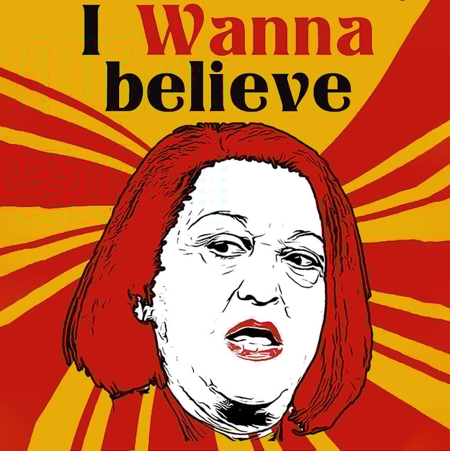 T-SHIRT - I WANNA BELIEVE