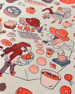 Picnic Riso Print