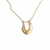 Single petal necklace