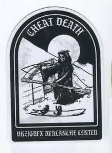 Image of "Cheat Death" Sticker