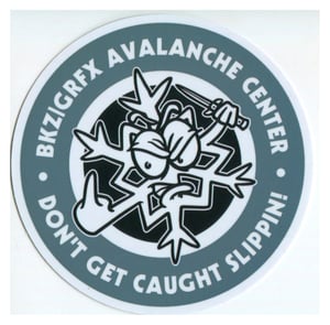 Image of "Don't Get Caught Slippin!" Sticker