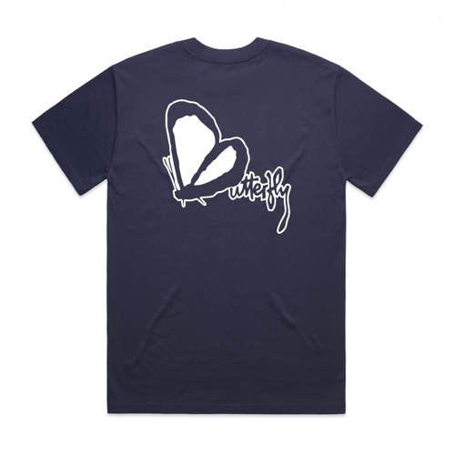 Image of Butterfly Logo (Blue)