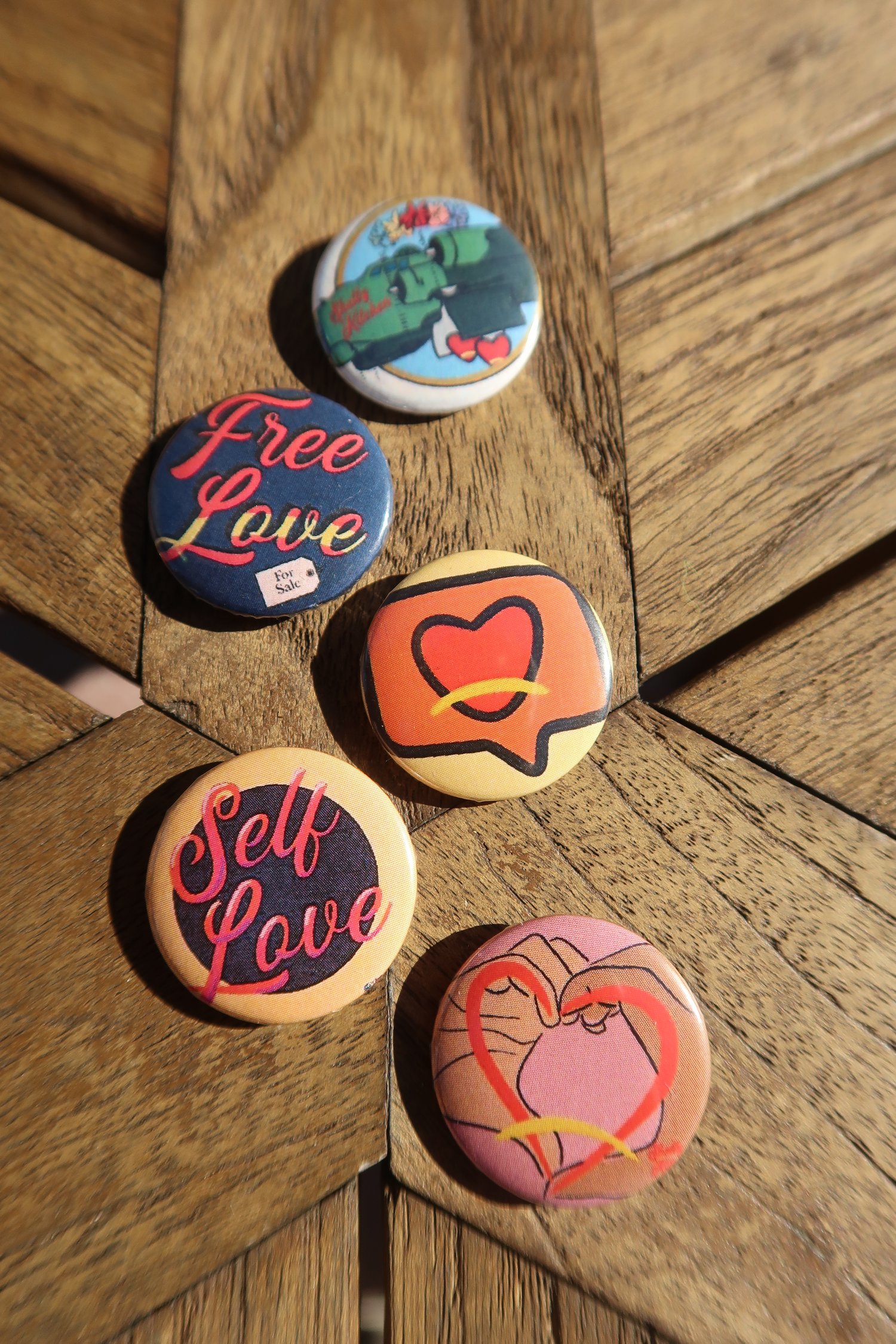 Image of Love Buttons
