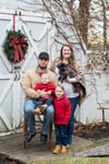 Sunday 12/4 - Holiday Themed 20 minute photo session w/3 background choices