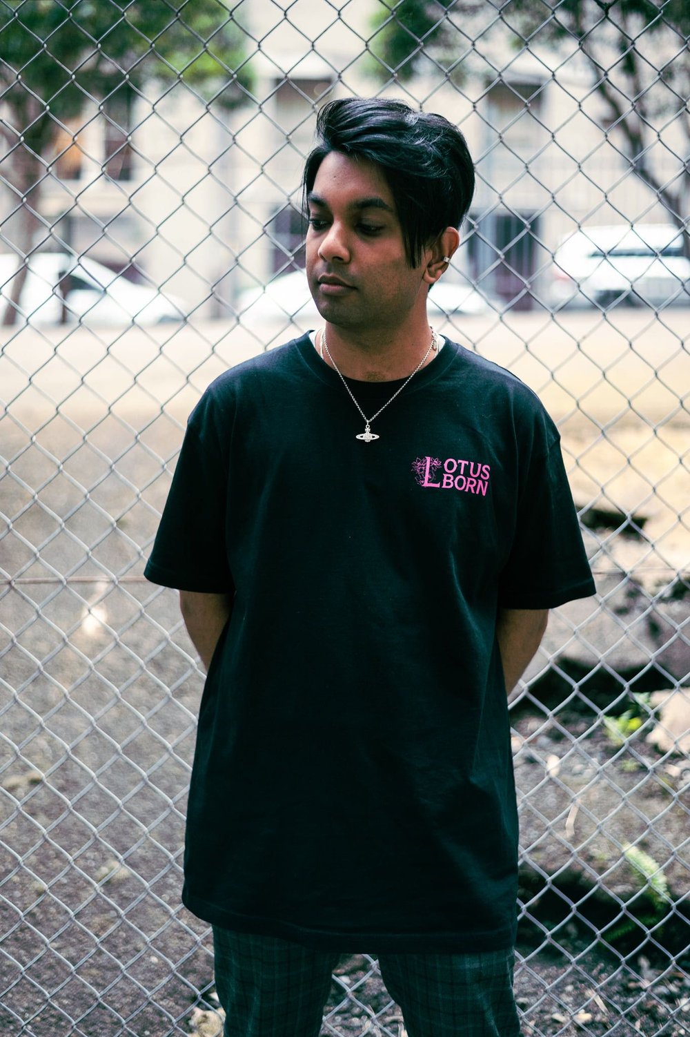 Lotus Born Tee - Pink