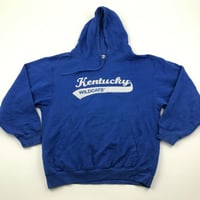 VINTAGE Kentucky Wildcats "Sewn On 90s" Hoodie (Men's Medium)