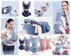 Ergonomic Baby Carrier with Hip Seat 0-48 Months