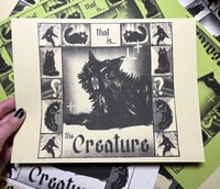 Image of That is... THE CREATURE! Risograph