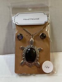Necklace & Earrings #124