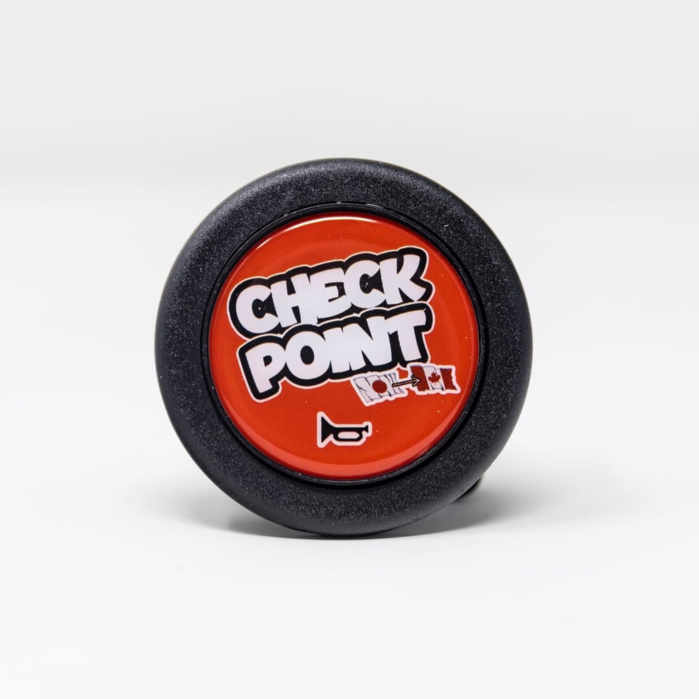 CHECKPOINT Red Horn Button