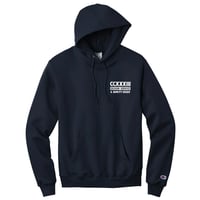 Image 2 of GOODS & SERVICES - NAVY HOODIE