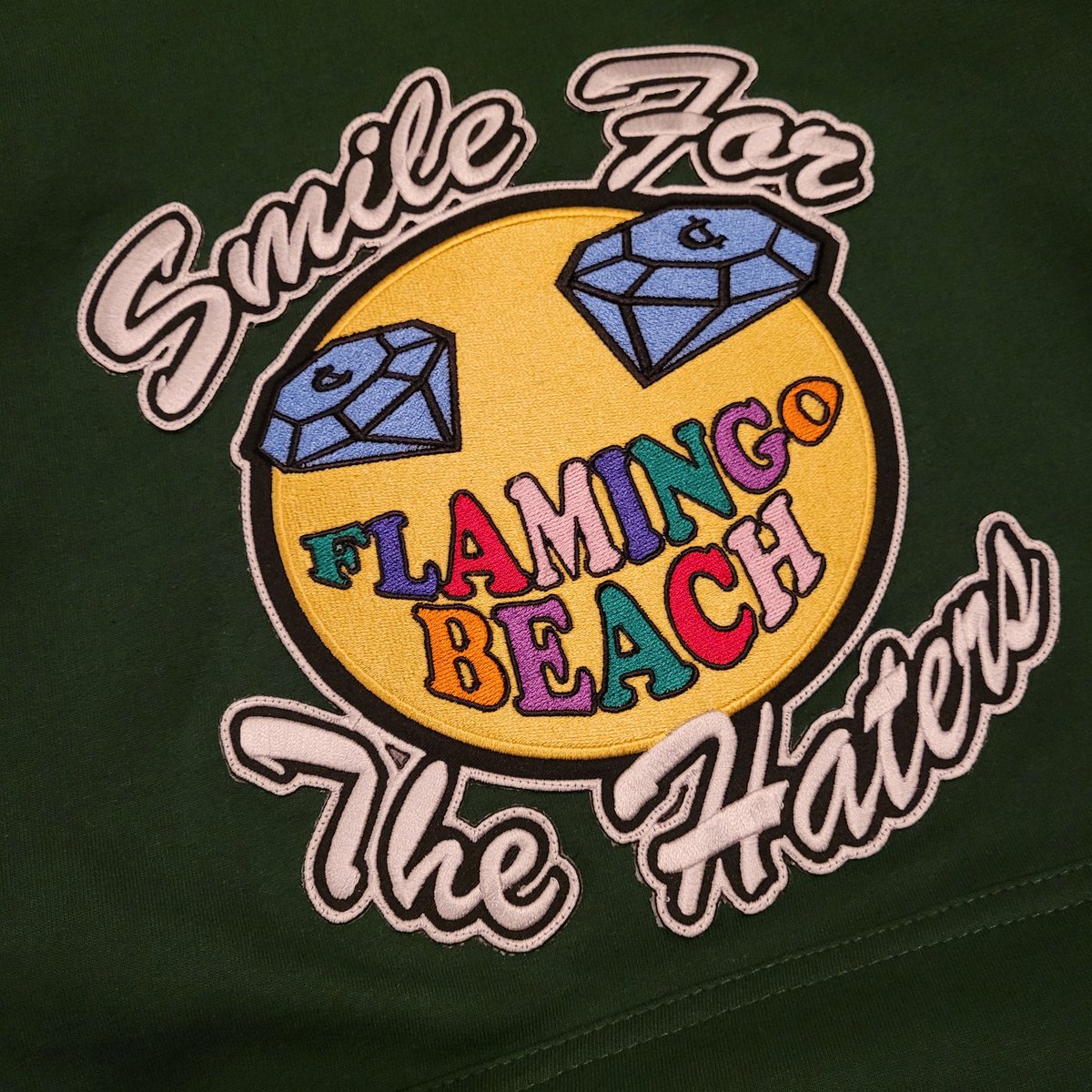 SFTH hoodie(Forest green/multi)