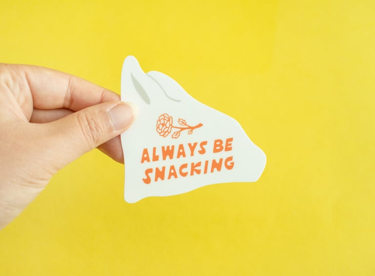 Always Be Snacking Sticker Image 2