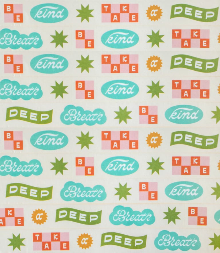 Lettering Washi Tape