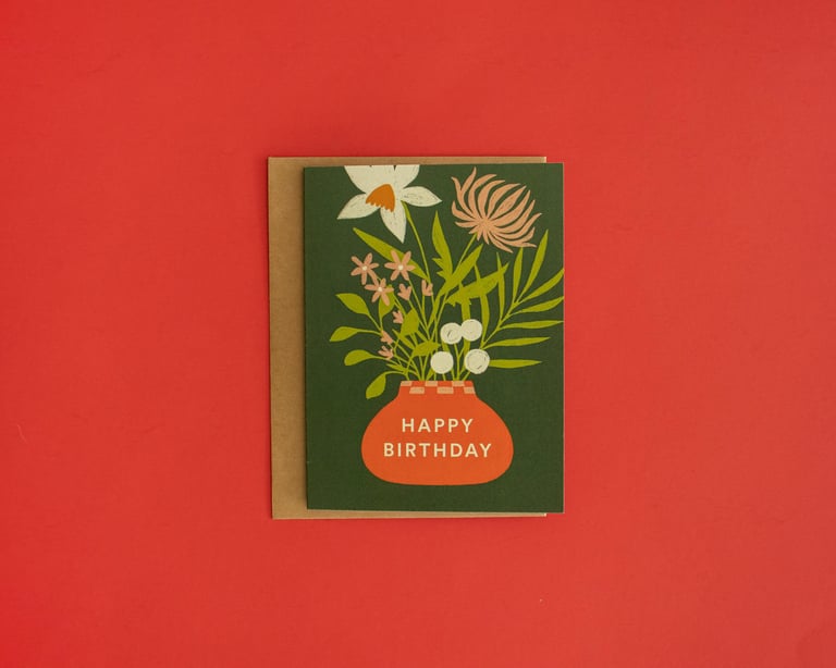 Bouquet Birthday Card Image 2