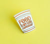 Food is Love Enamel Pin