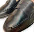 Tortola Goat skin black leather loafer shoes made in Spain  Image 5