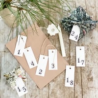 Image 2 of ETIQUETTE POUR CALENDRIER DE L'AVENT