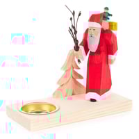 Image 2 of Woodland Santa Candle Holder