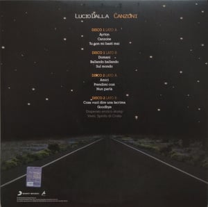 Lucio Dalla ‎– Canzoni