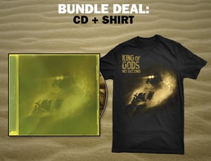 Image of Apathy - King Of Gods. No Second: CD + Shirt [BUNDLE - PRE-ORDER]