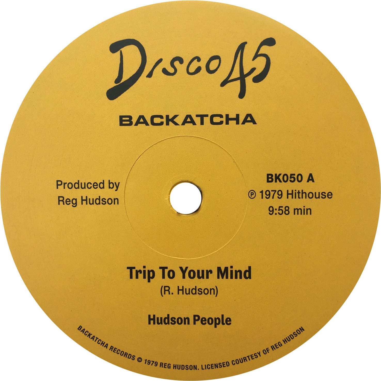 Image of Hudson People 'Trip To Your Mind' Original / Remix