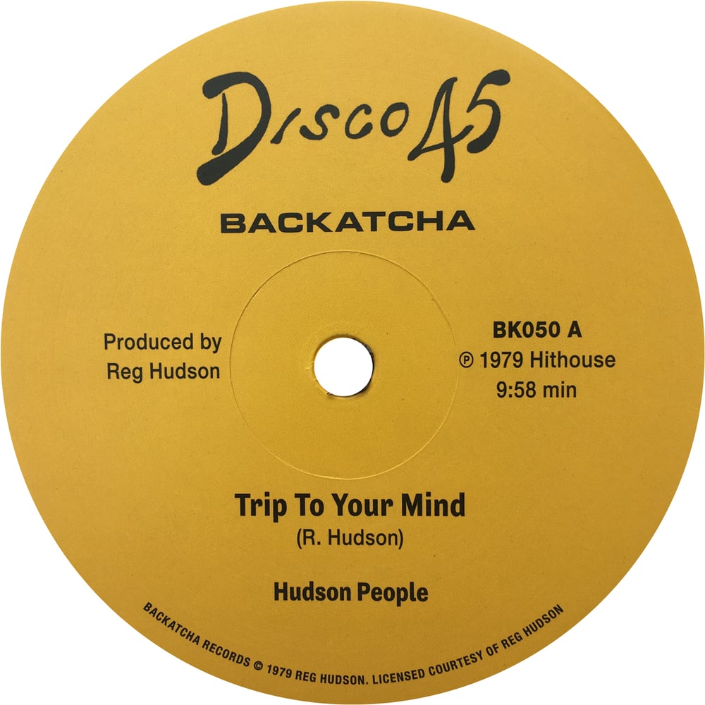 Image of Hudson People 'Trip To Your Mind' Original / Remix 