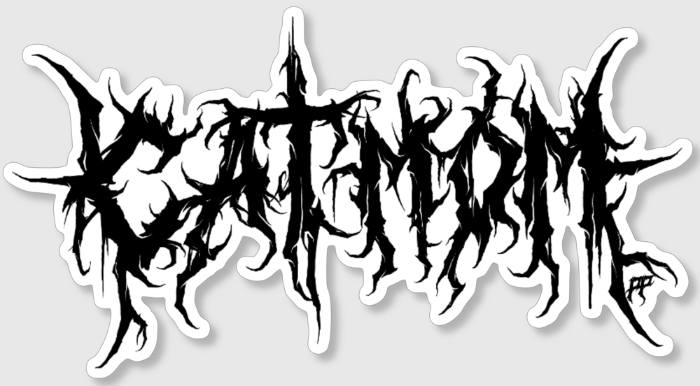 Metal "Catmom" & "Catdad" stickers